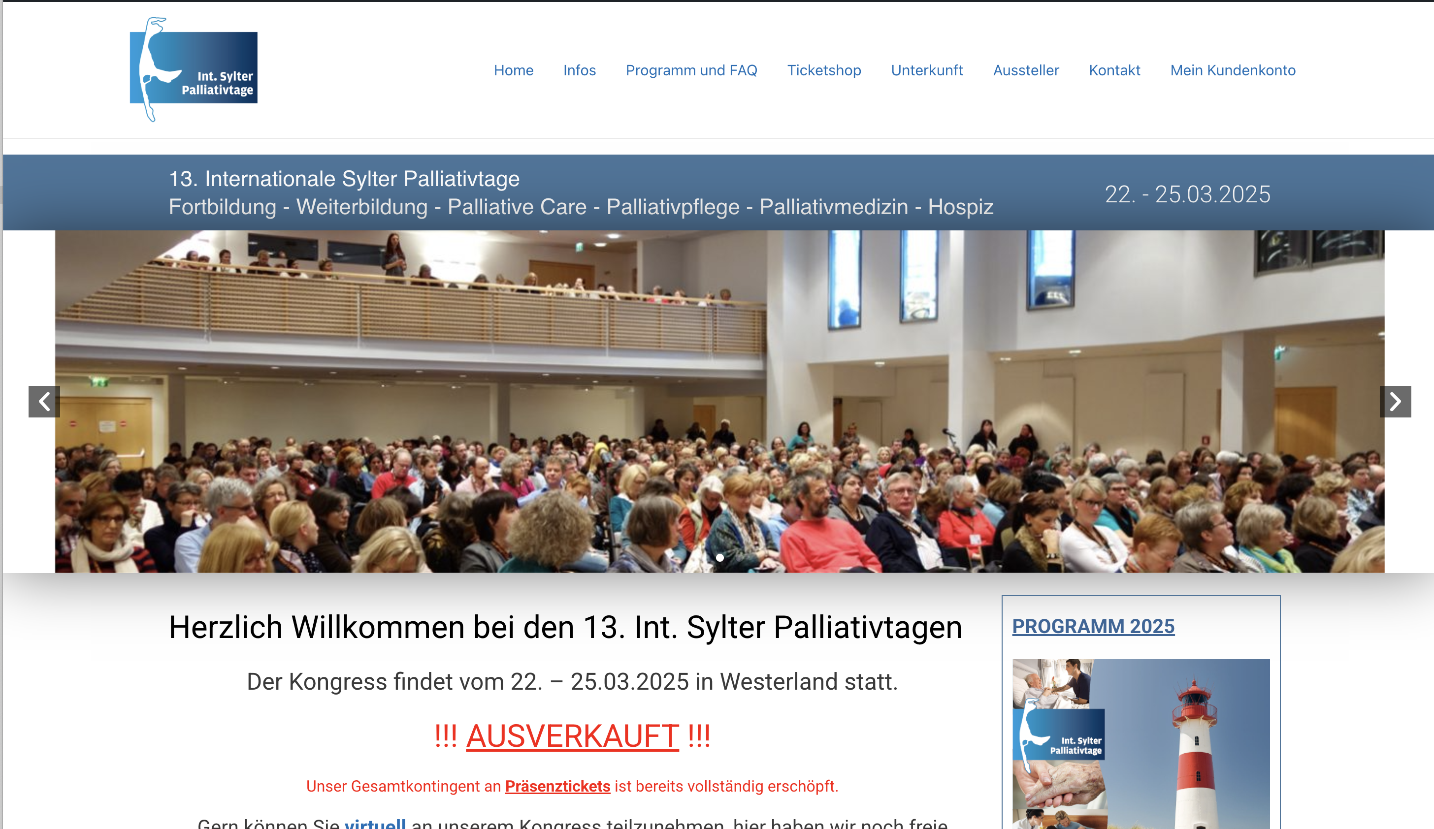 Int. Sylter Palliativtage